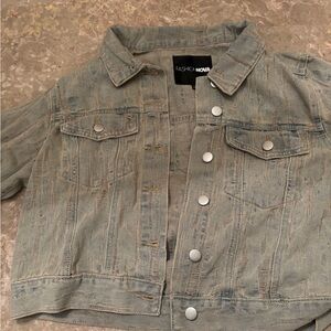 Fashion Nova Light Blue Denim Jacket
